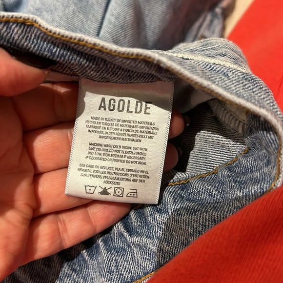 AGOLDE 90s Revival Jeans (colour Reworked) - Picture 5 of 7